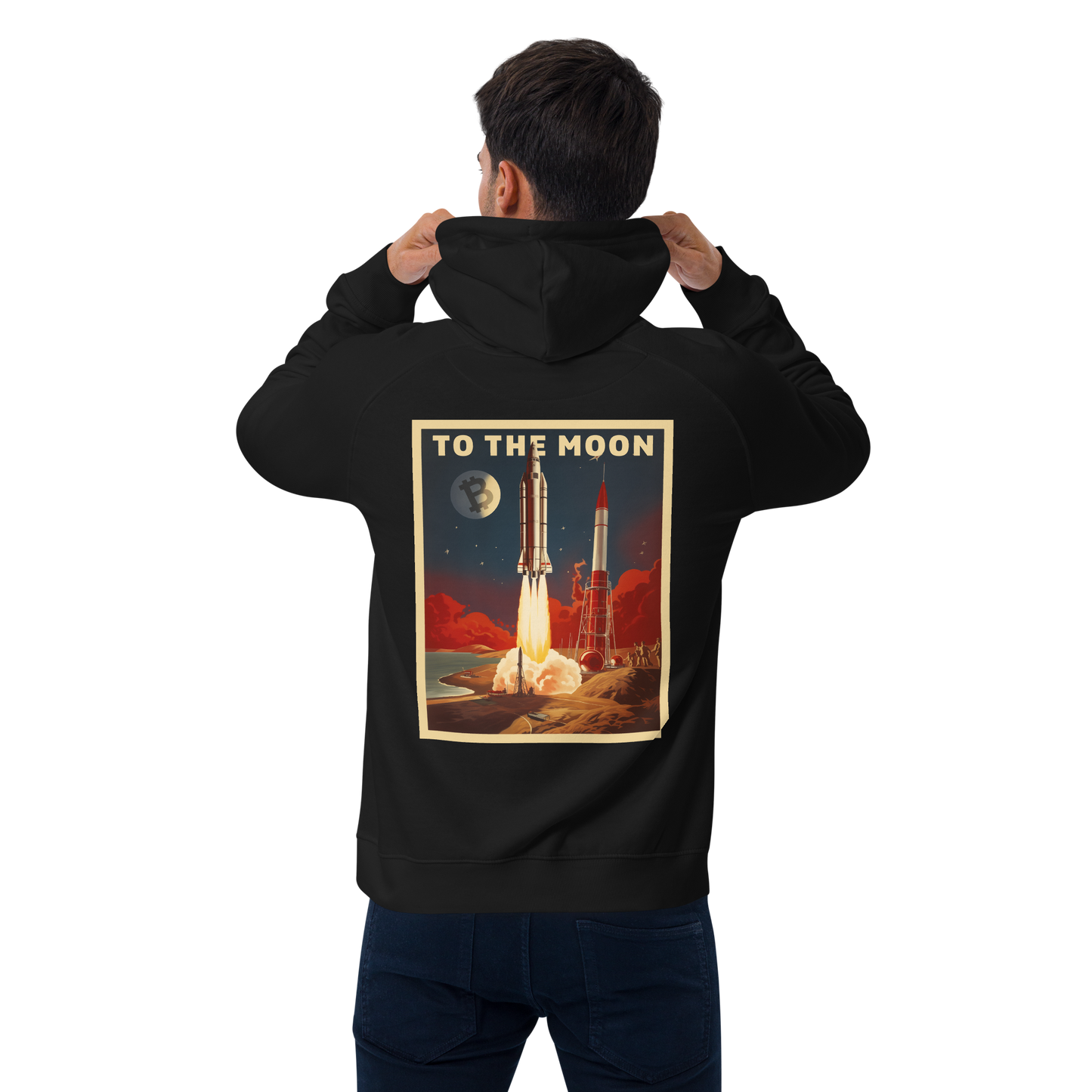 Premium Hoodie - To the Moon